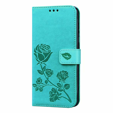 Custodia Portafoglio In Pelle Cover con Supporto L17 per Samsung Galaxy A31 Verde