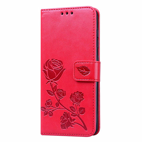 Custodia Portafoglio In Pelle Cover con Supporto L23 per Samsung Galaxy A41 Rosso