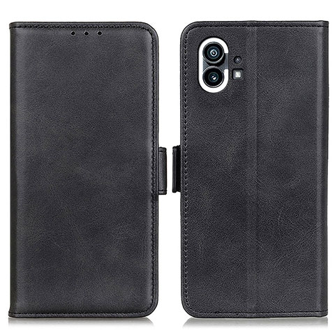 Custodia Portafoglio In Pelle Cover con Supporto M01L per Nothing Phone 1 Nero