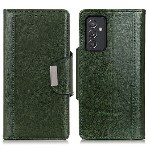 Custodia Portafoglio In Pelle Cover con Supporto M01L per Samsung Galaxy A15 LTE Verde