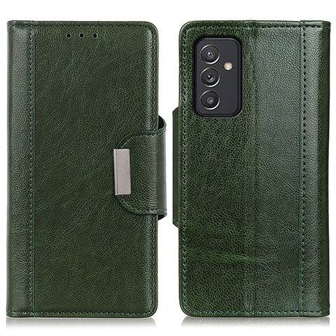 Custodia Portafoglio In Pelle Cover con Supporto M01L per Samsung Galaxy A24 4G Verde