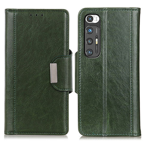 Custodia Portafoglio In Pelle Cover con Supporto M01L per Xiaomi Mi 10S 5G Verde