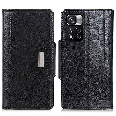 Custodia Portafoglio In Pelle Cover con Supporto M01L per Xiaomi Mi 11i 5G (2022) Nero