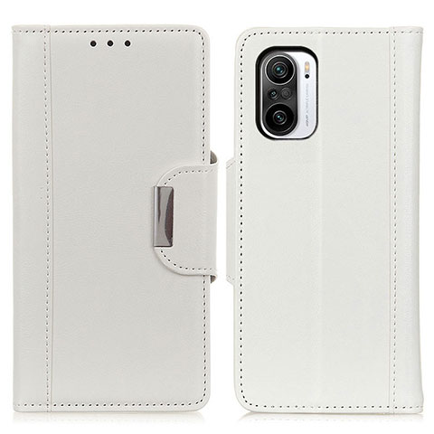 Custodia Portafoglio In Pelle Cover con Supporto M01L per Xiaomi Mi 11X 5G Bianco