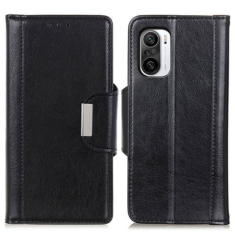 Custodia Portafoglio In Pelle Cover con Supporto M01L per Xiaomi Redmi K40 5G Nero