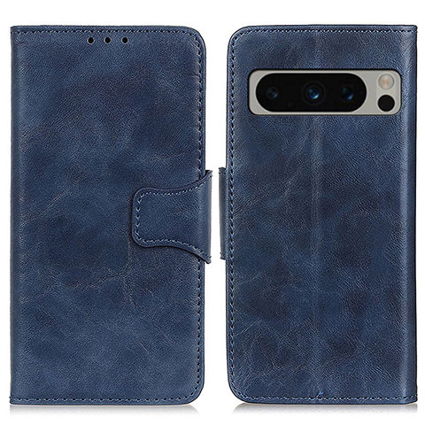 Custodia Portafoglio In Pelle Cover con Supporto M02L per Google Pixel 8 Pro 5G Blu