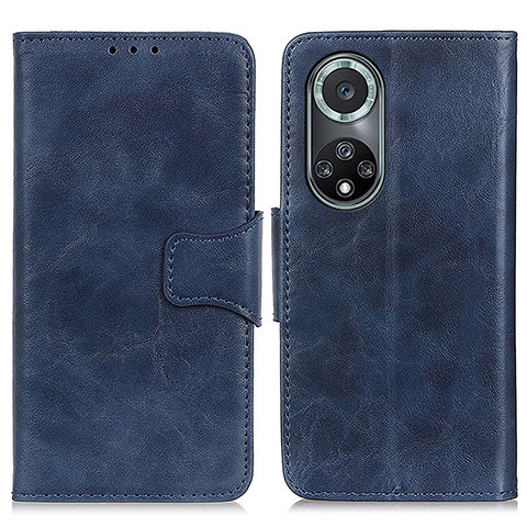 Custodia Portafoglio In Pelle Cover con Supporto M02L per Huawei Honor 50 Pro 5G Blu