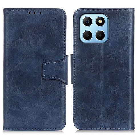 Custodia Portafoglio In Pelle Cover con Supporto M02L per Huawei Honor X6 5G Blu