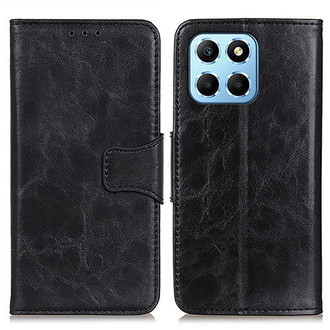 Custodia Portafoglio In Pelle Cover con Supporto M02L per Huawei Honor X6 Nero