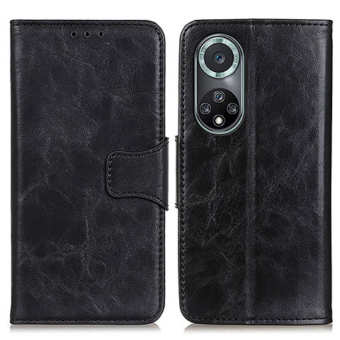 Custodia Portafoglio In Pelle Cover con Supporto M02L per Huawei Nova 9 Pro Nero