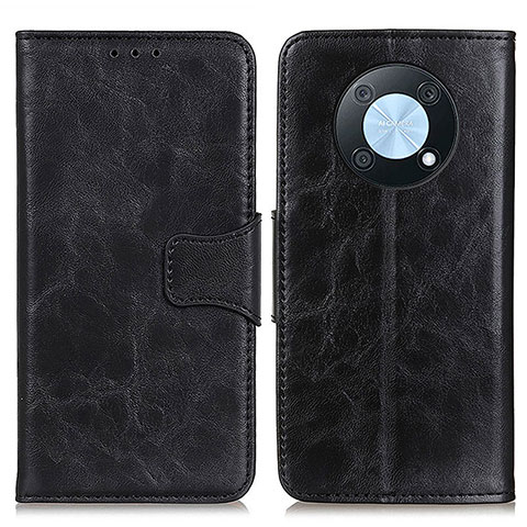 Custodia Portafoglio In Pelle Cover con Supporto M02L per Huawei Nova Y90 Nero