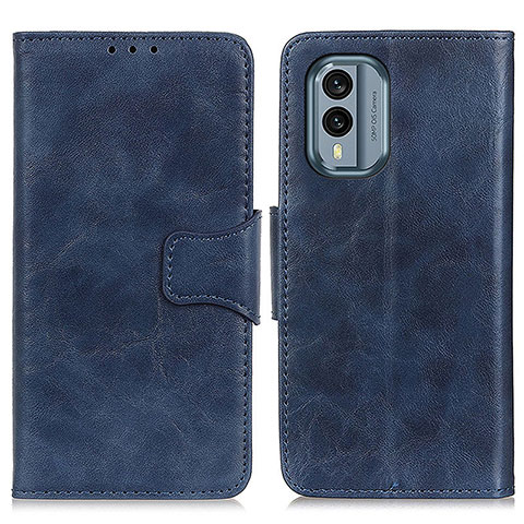 Custodia Portafoglio In Pelle Cover con Supporto M02L per Nokia X30 5G Blu