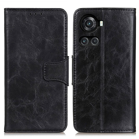 Custodia Portafoglio In Pelle Cover con Supporto M02L per OnePlus 10R 5G Nero