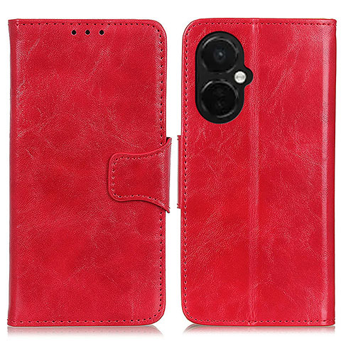 Custodia Portafoglio In Pelle Cover con Supporto M02L per OnePlus Nord CE 3 Lite 5G Rosso