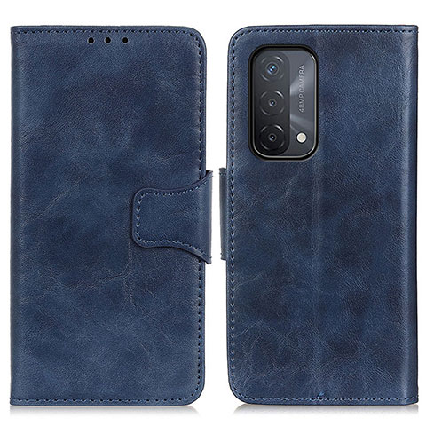 Custodia Portafoglio In Pelle Cover con Supporto M02L per OnePlus Nord N200 5G Blu