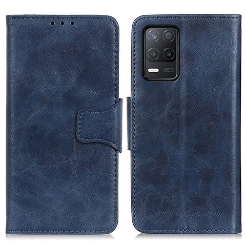 Custodia Portafoglio In Pelle Cover con Supporto M02L per Realme 8 5G Blu