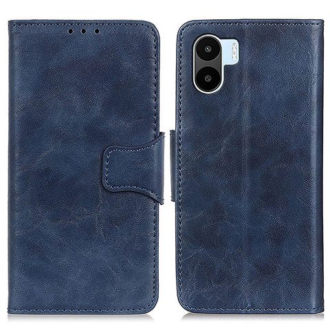 Custodia Portafoglio In Pelle Cover con Supporto M02L per Xiaomi Redmi A1 Blu