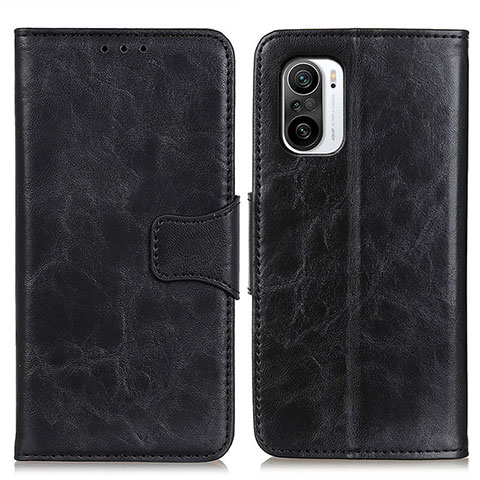 Custodia Portafoglio In Pelle Cover con Supporto M02L per Xiaomi Redmi K40 Pro+ Plus 5G Nero