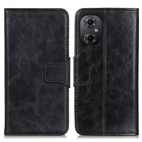 Custodia Portafoglio In Pelle Cover con Supporto M02L per Xiaomi Redmi Note 11R 5G Nero