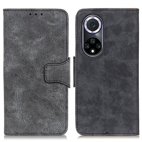 Custodia Portafoglio In Pelle Cover con Supporto M03L per Huawei Nova 9 Nero