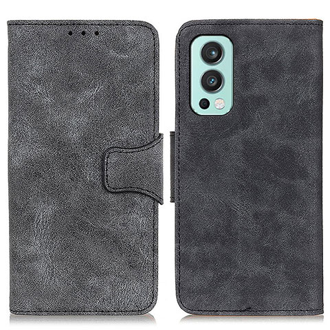 Custodia Portafoglio In Pelle Cover con Supporto M03L per OnePlus Nord 2 5G Nero