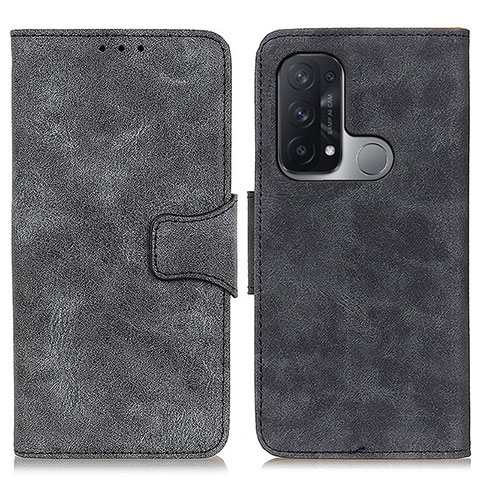 Custodia Portafoglio In Pelle Cover con Supporto M03L per Oppo Reno5 A Nero