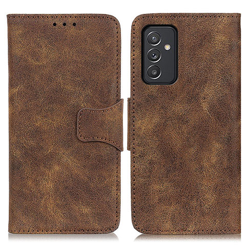 Custodia Portafoglio In Pelle Cover con Supporto M03L per Samsung Galaxy A82 5G Marrone