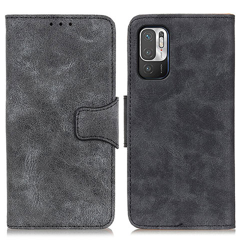 Custodia Portafoglio In Pelle Cover con Supporto M03L per Xiaomi Redmi Note 10T 5G Nero