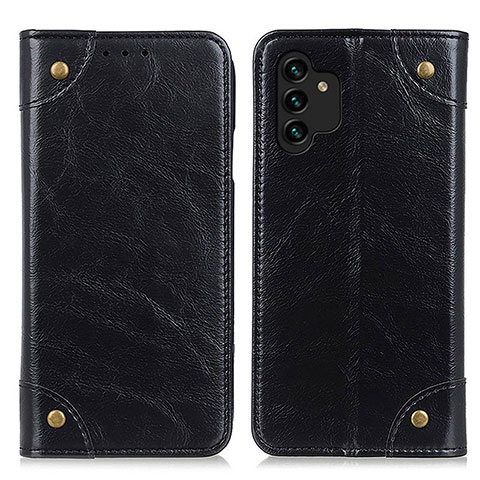 Custodia Portafoglio In Pelle Cover con Supporto M04L per Samsung Galaxy A04s Nero