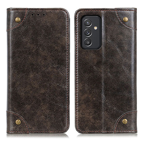 Custodia Portafoglio In Pelle Cover con Supporto M04L per Samsung Galaxy A05s Bronze