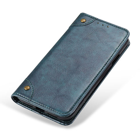 Custodia Portafoglio In Pelle Cover con Supporto M04L per Samsung Galaxy A72 5G Blu