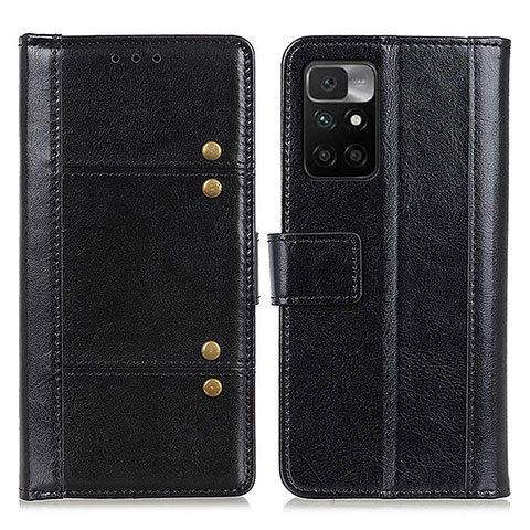 Custodia Portafoglio In Pelle Cover con Supporto M04L per Xiaomi Redmi 10 (2022) Nero