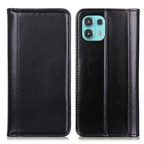 Custodia Portafoglio In Pelle Cover con Supporto M05L per Motorola Moto Edge 20 Lite 5G Nero