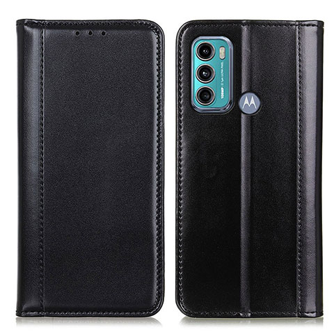 Custodia Portafoglio In Pelle Cover con Supporto M05L per Motorola Moto G40 Fusion Nero