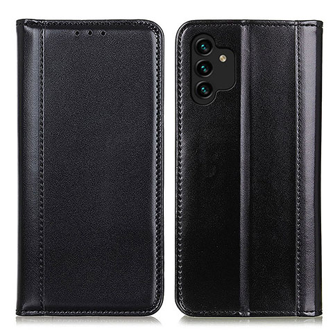 Custodia Portafoglio In Pelle Cover con Supporto M05L per Samsung Galaxy A04s Nero