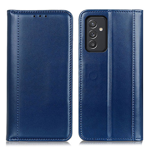 Custodia Portafoglio In Pelle Cover con Supporto M05L per Samsung Galaxy A24 4G Blu