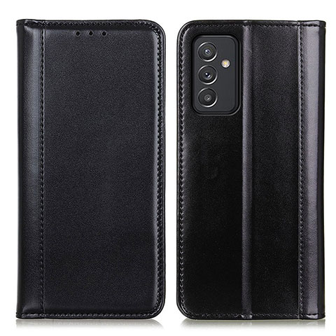 Custodia Portafoglio In Pelle Cover con Supporto M05L per Samsung Galaxy M34 5G Nero