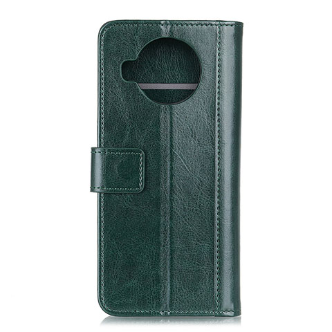 Custodia Portafoglio In Pelle Cover con Supporto M05L per Xiaomi Mi 10i 5G Verde