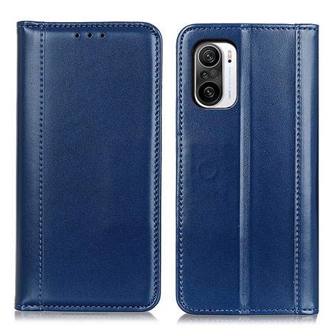 Custodia Portafoglio In Pelle Cover con Supporto M05L per Xiaomi Redmi K40 5G Blu