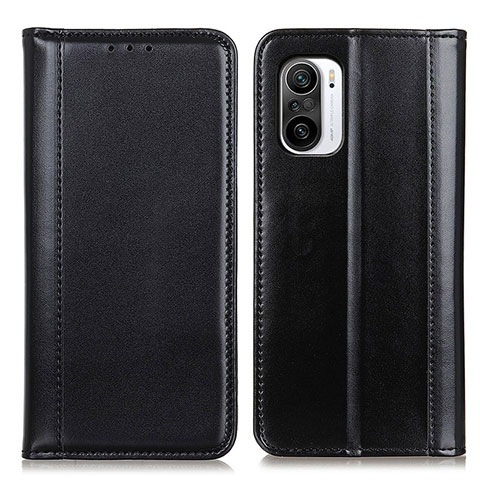 Custodia Portafoglio In Pelle Cover con Supporto M05L per Xiaomi Redmi K40 5G Nero