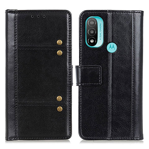 Custodia Portafoglio In Pelle Cover con Supporto M06L per Motorola Moto E40 Nero