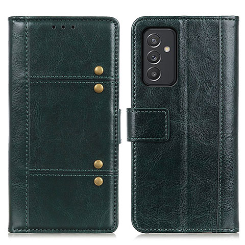 Custodia Portafoglio In Pelle Cover con Supporto M06L per Samsung Galaxy A05s Verde