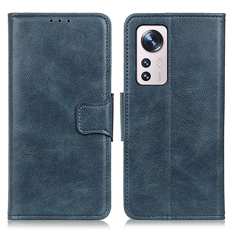 Custodia Portafoglio In Pelle Cover con Supporto M06L per Xiaomi Mi 12 5G Blu