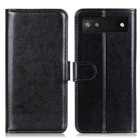 Custodia Portafoglio In Pelle Cover con Supporto M07L per Google Pixel 7a 5G Nero