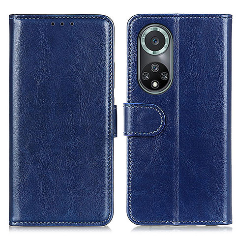 Custodia Portafoglio In Pelle Cover con Supporto M07L per Huawei Honor 50 Pro 5G Blu