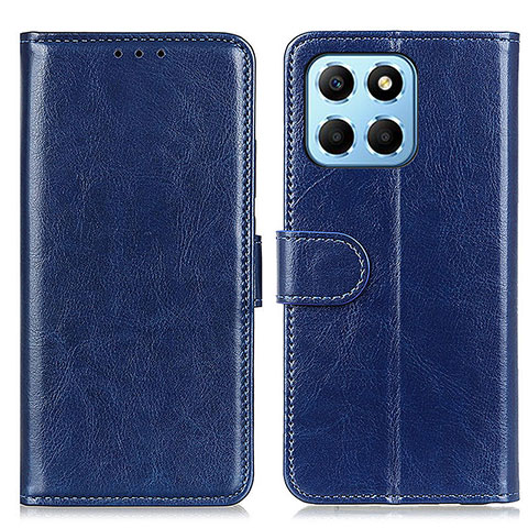 Custodia Portafoglio In Pelle Cover con Supporto M07L per Huawei Honor 70 Lite 5G Blu