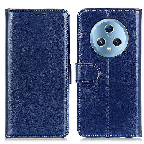 Custodia Portafoglio In Pelle Cover con Supporto M07L per Huawei Honor Magic5 5G Blu