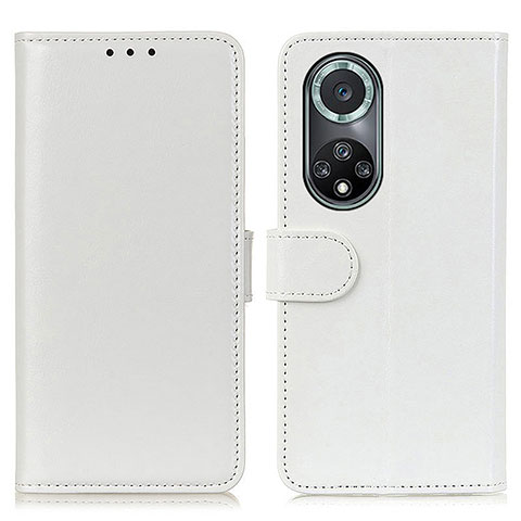 Custodia Portafoglio In Pelle Cover con Supporto M07L per Huawei Nova 9 Pro Bianco