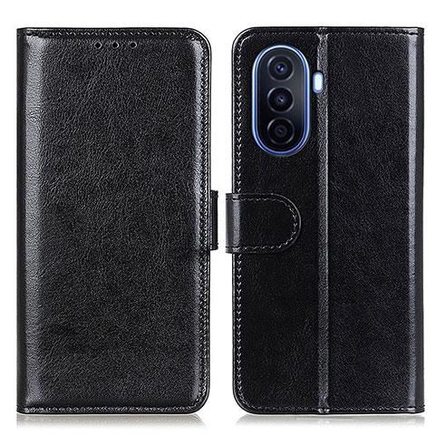 Custodia Portafoglio In Pelle Cover con Supporto M07L per Huawei Nova Y70 Nero