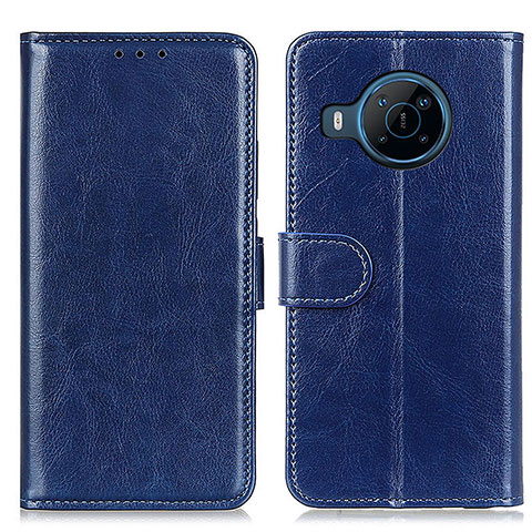 Custodia Portafoglio In Pelle Cover con Supporto M07L per Nokia X100 5G Blu